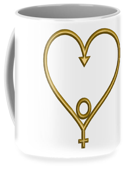 Coffee-Tea Mug • Heart of Hope  the Age of Aquarius - •